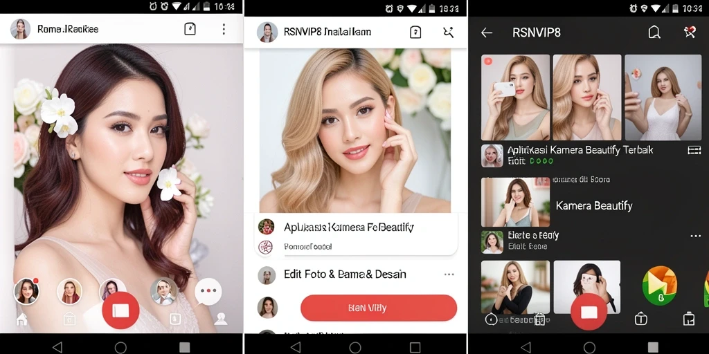 Tampilan antarmuka RSNVIP8 yang sederhana dan efisien untuk pengeditan foto.