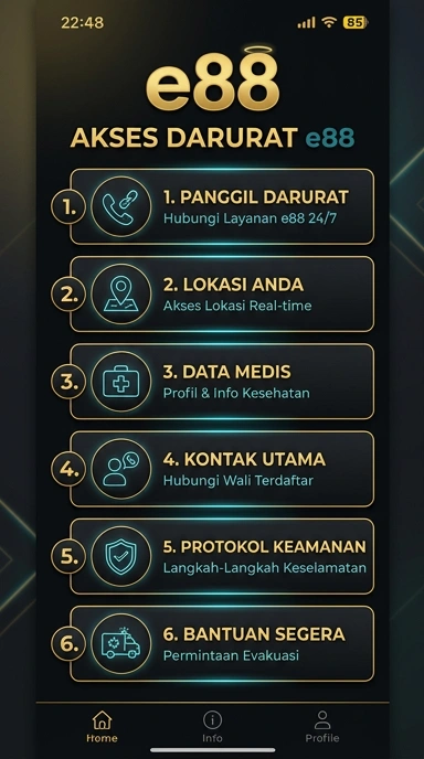 Tampilan link alternatif e88